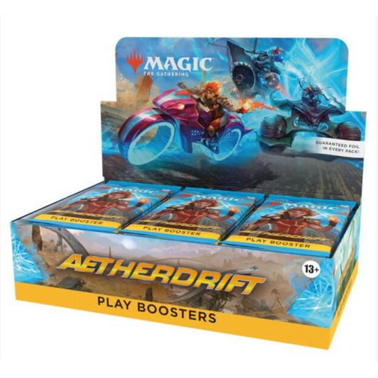 Aetherdrift Play Booster Display
